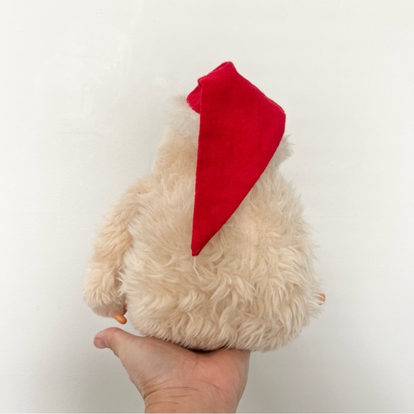 Vintage Gonga Russ Rubber Faced Gorilla Thumb Sucking w Santa Hat See Notes - Picture 2 of 7